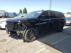 Salvage cars for sale at Hayward, CA auction: 2021 Cadillac Escalade ESV Sport