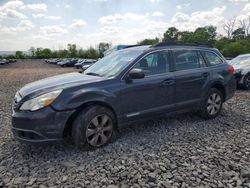Salvage cars for sale at Pennsburg, PA auction: 2011 Subaru Outback 2.5I