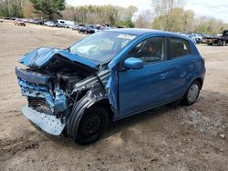 Salvage cars for sale at North Billerica, MA auction: 2021 Mitsubishi Mirage ES