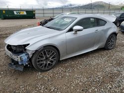 Salvage cars for sale at Magna, UT auction: 2015 Lexus RC 350