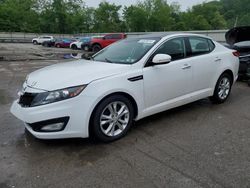 Salvage cars for sale at Ellwood City, PA auction: 2012 KIA Optima EX