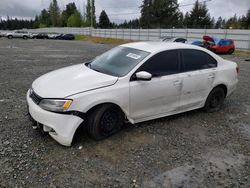 Salvage cars for sale at Graham, WA auction: 2014 Volkswagen Jetta SE