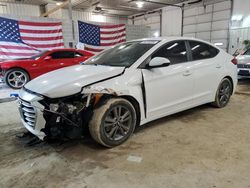 Salvage cars for sale from Copart Columbia, MO: 2018 Hyundai Elantra SEL
