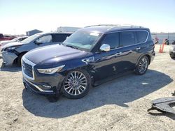 Salvage cars for sale from Copart Antelope, CA: 2019 Infiniti QX80 Luxe