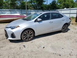 Salvage cars for sale at Hampton, VA auction: 2017 Toyota Corolla L