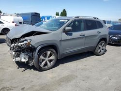 Vehiculos salvage en venta de Copart Hayward, CA: 2021 Jeep Cherokee Limited