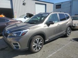 Subaru Forester salvage cars for sale: 2021 Subaru Forester Limited