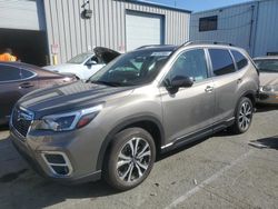 Subaru Forester Limited salvage cars for sale: 2021 Subaru Forester Limited