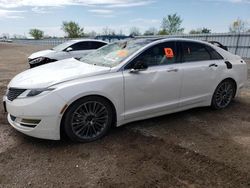 Salvage cars for sale at London, ON auction: 2013 Lincoln MKZ