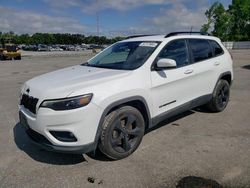 Salvage cars for sale at Dunn, NC auction: 2020 Jeep Cherokee Latitude Plus
