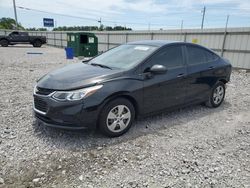 Carros salvage a la venta en subasta: 2017 Chevrolet Cruze LS