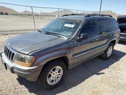 Salvage cars for sale from Copart North Las Vegas, NV: 2002 Jeep Grand Cherokee Laredo