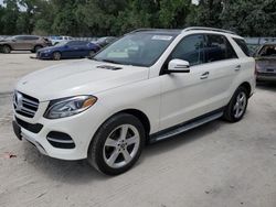 Salvage cars for sale at Ocala, FL auction: 2018 Mercedes-Benz GLE 350 4matic