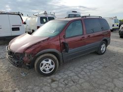 Salvage cars for sale from Copart Indianapolis, IN: 2003 Pontiac Montana Economy