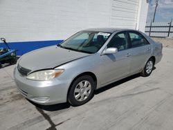 Salvage cars for sale at Farr West, UT auction: 2004 Toyota Camry LE