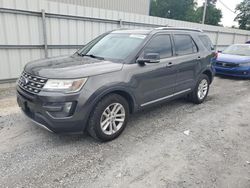 Salvage cars for sale from Copart Gastonia, NC: 2016 Ford Explorer XLT