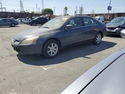 Salvage cars for sale at Wilmington, CA auction: 2003 Honda Accord EX