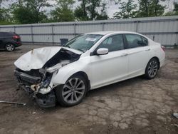 Salvage cars for sale at West Mifflin, PA auction: 2015 Honda Accord Sport