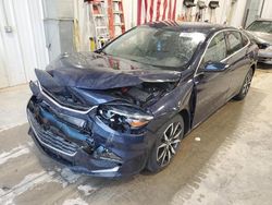 Salvage cars for sale from Copart Mcfarland, WI: 2018 Chevrolet Malibu LT