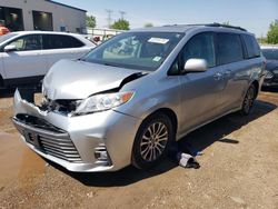 Toyota salvage cars for sale: 2019 Toyota Sienna XLE