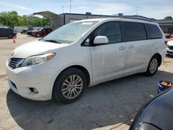 Salvage cars for sale from Copart Lebanon, TN: 2017 Toyota Sienna XLE