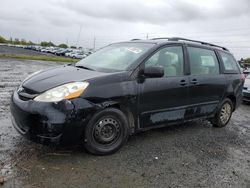 Salvage cars for sale at Eugene, OR auction: 2009 Toyota Sienna CE