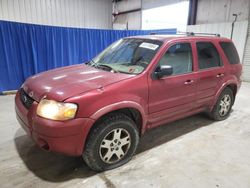 Ford Escape salvage cars for sale: 2005 Ford Escape Limited