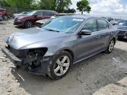 Salvage cars for sale at Cicero, IN auction: 2013 Volkswagen Passat SE