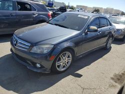 Salvage cars for sale from Copart Martinez, CA: 2009 Mercedes-Benz C 350