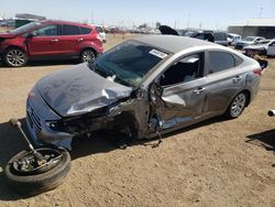Salvage cars for sale at Brighton, CO auction: 2022 Hyundai Accent SE