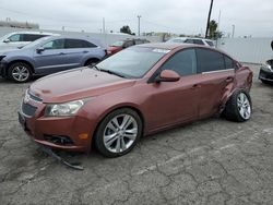 Chevrolet Cruze LTZ salvage cars for sale: 2013 Chevrolet Cruze LTZ