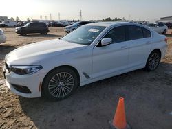 Salvage cars for sale at Houston, TX auction: 2017 BMW 530 I