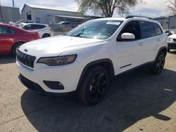 Salvage cars for sale at Albuquerque, NM auction: 2021 Jeep Cherokee Latitude Plus