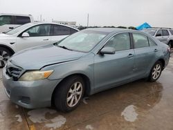 Salvage cars for sale at Grand Prairie, TX auction: 2010 Toyota Camry Base