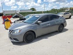 Salvage cars for sale at Orlando, FL auction: 2016 Nissan Sentra S