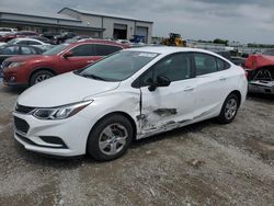 Salvage cars for sale at Earlington, KY auction: 2018 Chevrolet Cruze LS