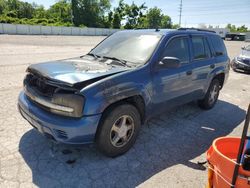 Salvage cars for sale from Copart -no: 2006 Chevrolet Trailblazer LS