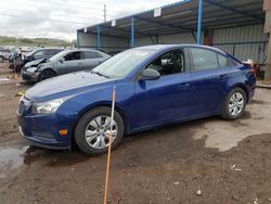 Chevrolet salvage cars for sale: 2013 Chevrolet Cruze LS