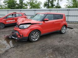 Salvage cars for sale at West Mifflin, PA auction: 2017 KIA Soul +