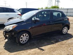 Salvage cars for sale from Copart Elgin, IL: 2015 Toyota Yaris