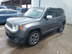 Salvage cars for sale at Riverview, FL auction: 2016 Jeep Renegade Limited