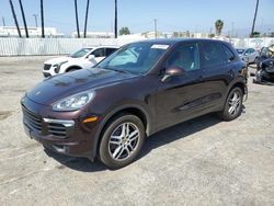 Salvage cars for sale at Van Nuys, CA auction: 2016 Porsche Cayenne