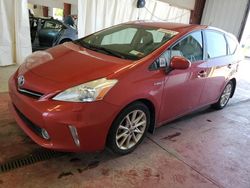 Salvage cars for sale from Copart Angola, NY: 2012 Toyota Prius V