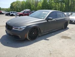 Salvage cars for sale at Glassboro, NJ auction: 2016 BMW 750 XI