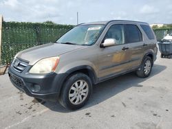 Salvage cars for sale from Copart Orlando, FL: 2005 Honda CR-V EX