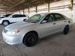 Toyota Camry salvage cars for sale: 2003 Toyota Camry LE