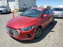Salvage cars for sale at Martinez, CA auction: 2018 Hyundai Elantra SE