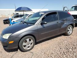 Salvage cars for sale from Copart Phoenix, AZ: 2007 Ford Focus ZX3