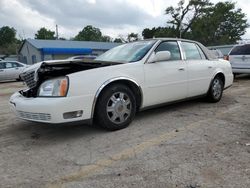 Salvage cars for sale at Wichita, KS auction: 2005 Cadillac Deville