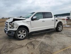 Salvage cars for sale from Copart Longview, TX: 2016 Ford F150 Supercrew
